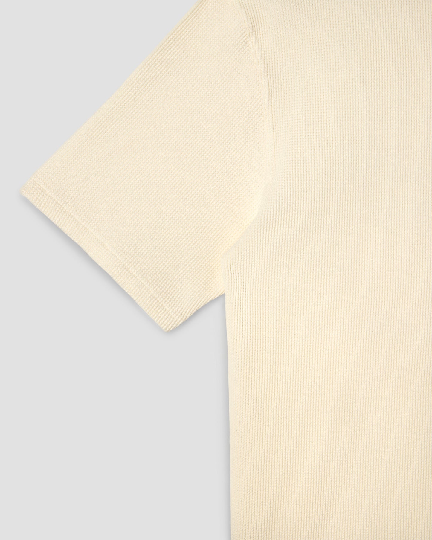 T-shirt gaufré (naturel)