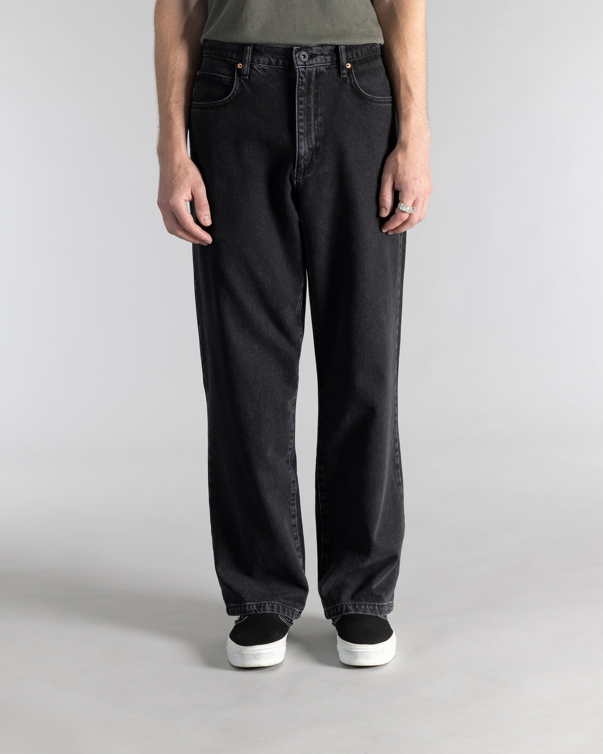 Standard 5 (Stonewashed Black Denim)
