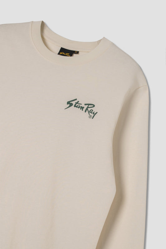 Stan Long Sleeve Tee (White)