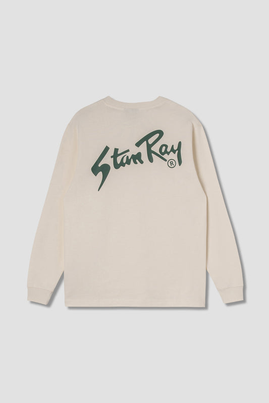 Stan Long Sleeve Tee (White)