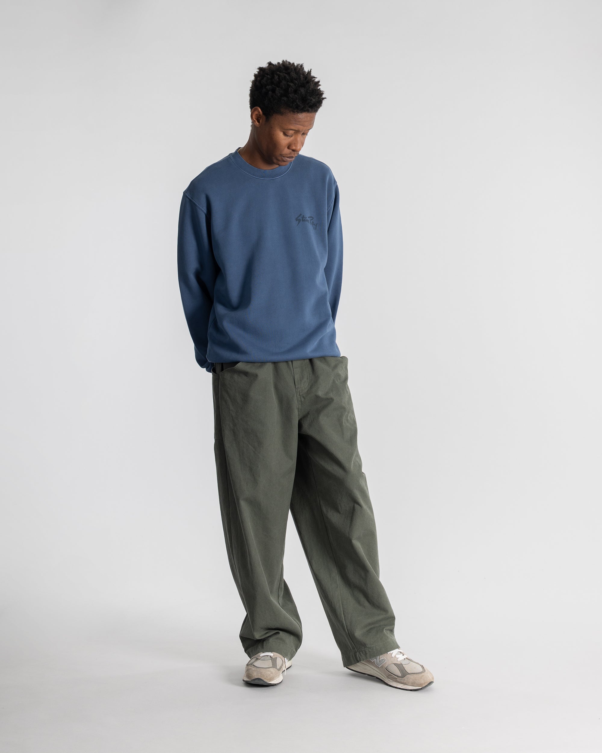 Stan OG Crew (Washed Navy)