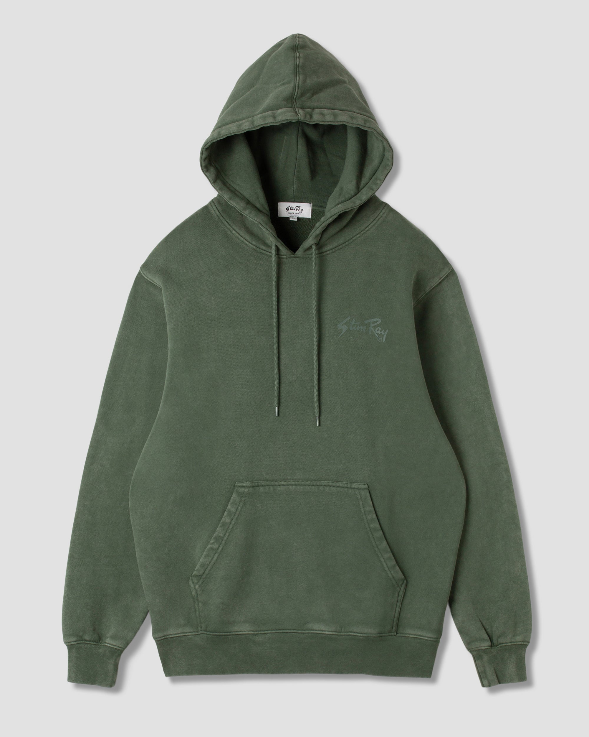 Stan OG Hood (vert délavé / imprimé tonal)