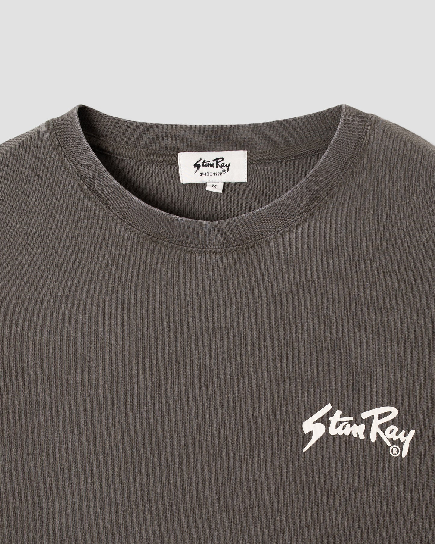 Stan OG Langarm-T-Shirt (verwaschene schwarze Tinte / Peyote)