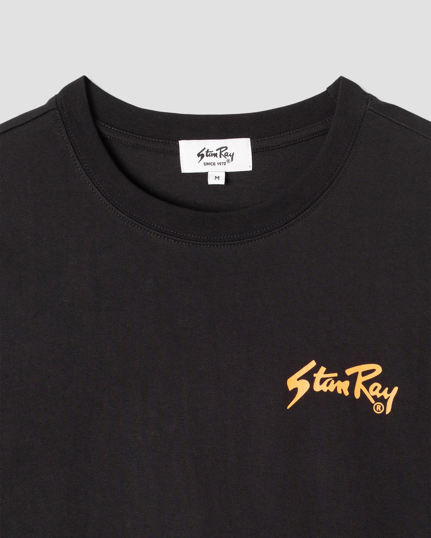 Stan OG T-Shirt (Schwarz / Orange Print)