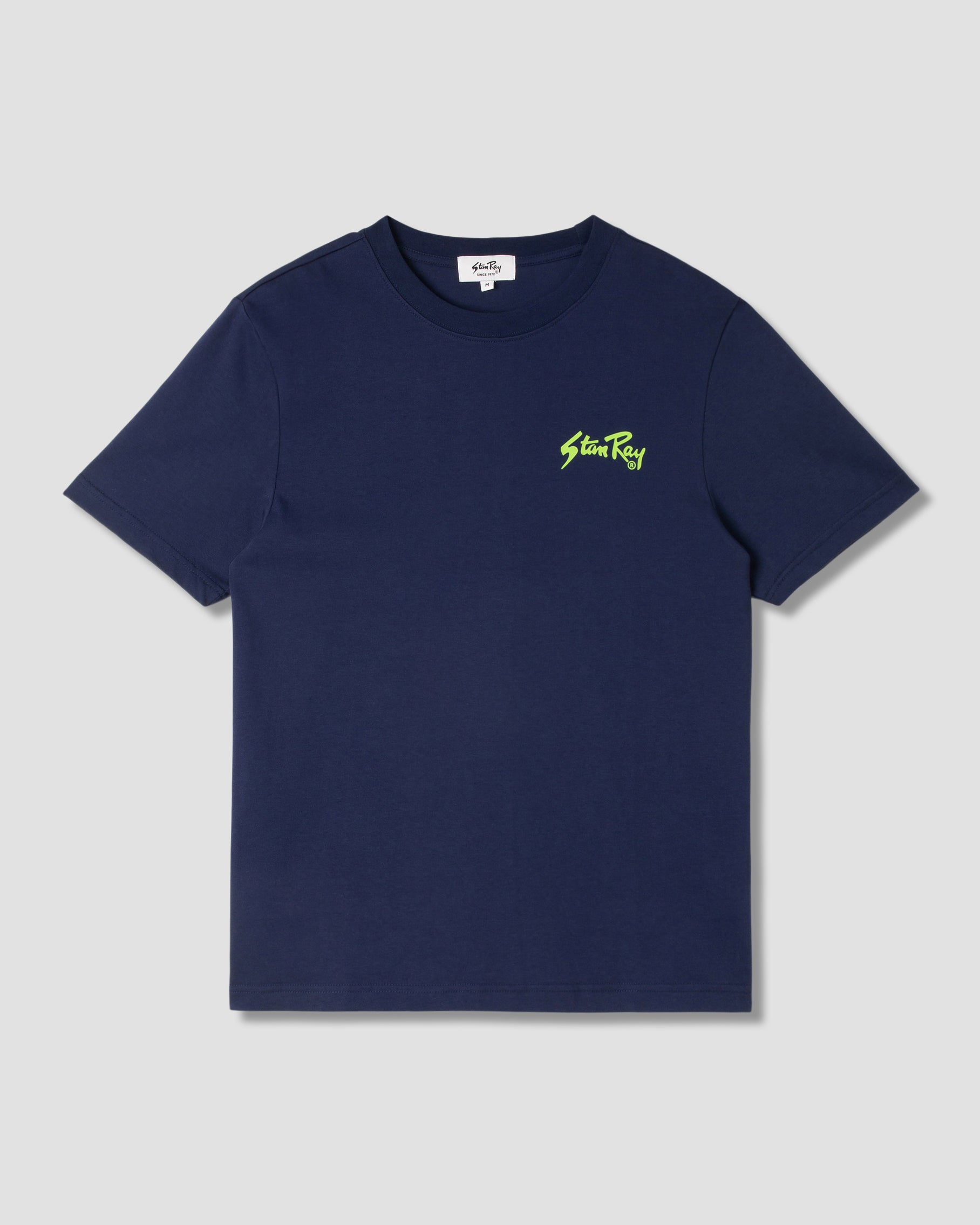 Stan OG T-Shirt (Marineblau / Limettengrün)