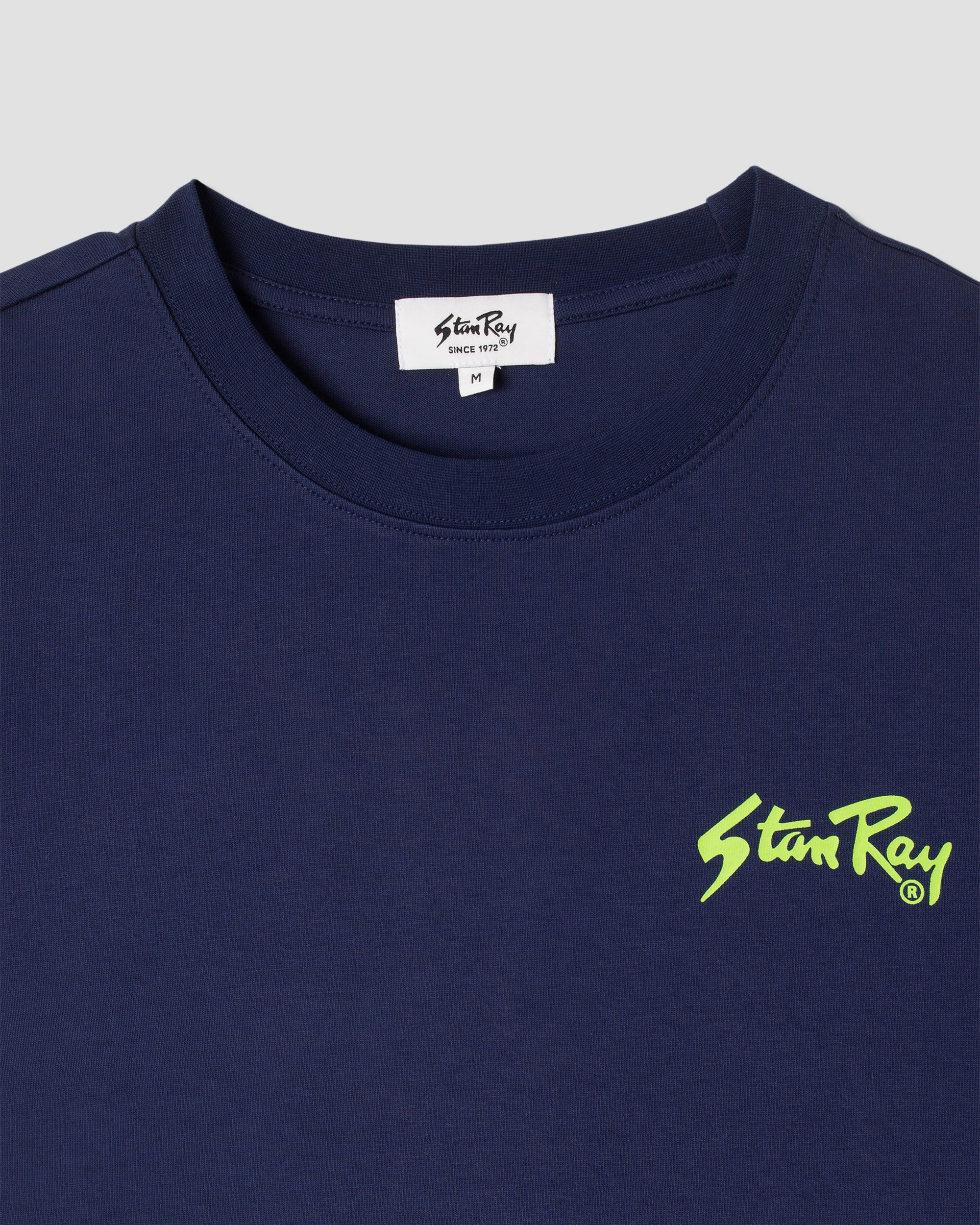 Stan OG T-Shirt (Marineblau / Limettengrün)