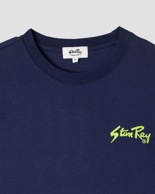 T-shirt Stan OG (Marine / Vert Lime)