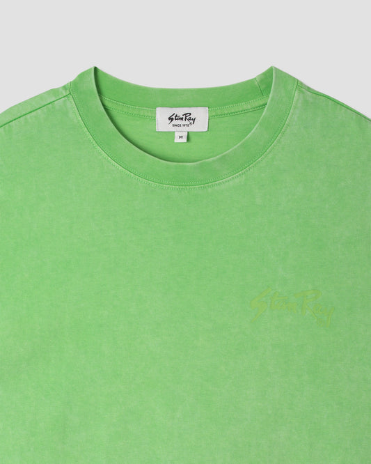 T-shirt Stan OG (lime délavé / imprimé tonal)
