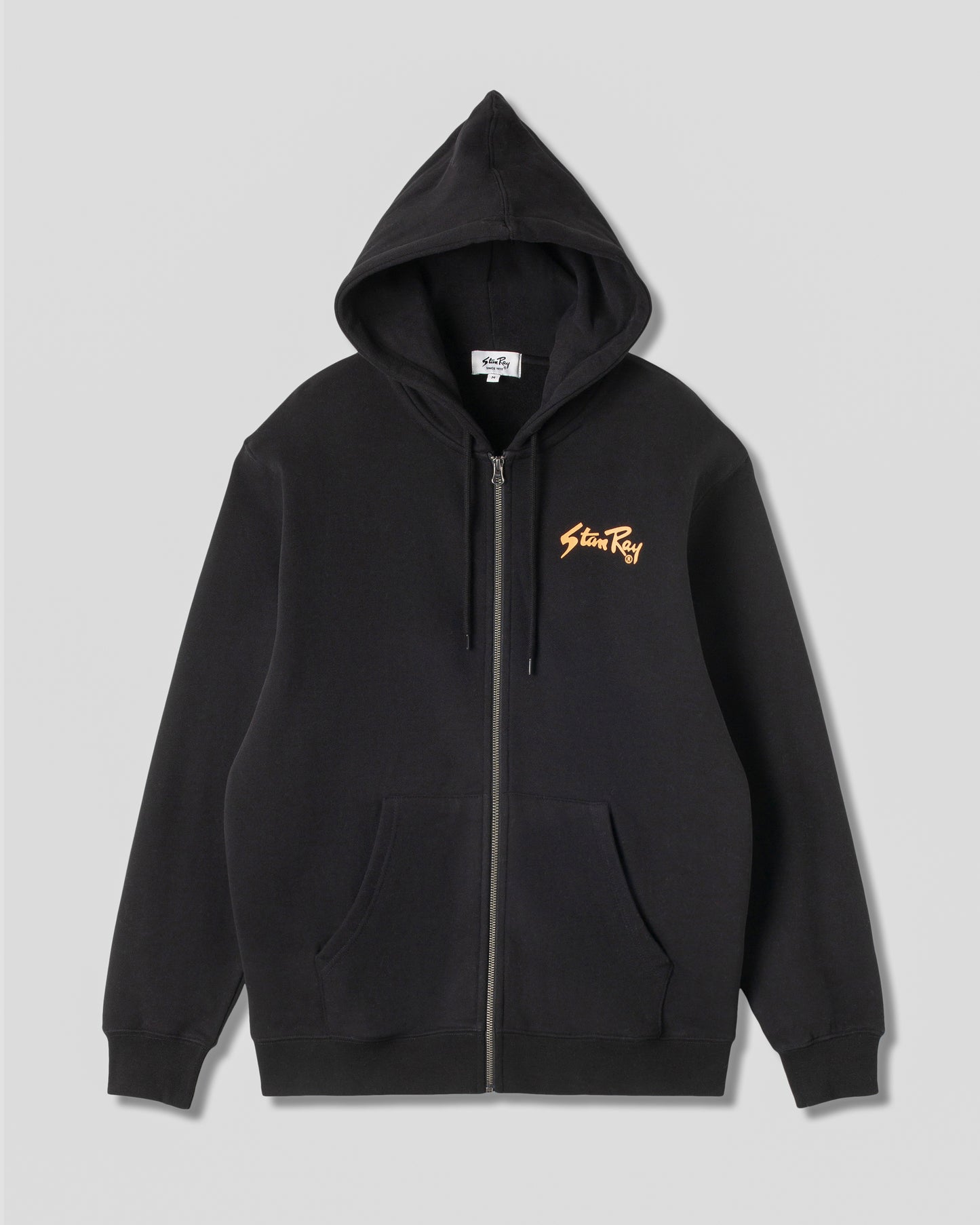 Stan OG Zip Hood (imprimé noir / orange)