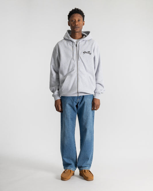 Stan OG Zip Hood (Grey Heather)