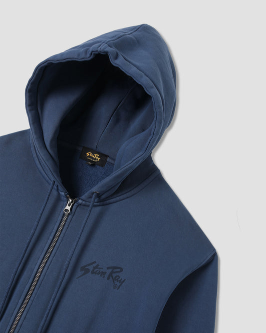 Stan OG Zip Hood (Washed Navy)