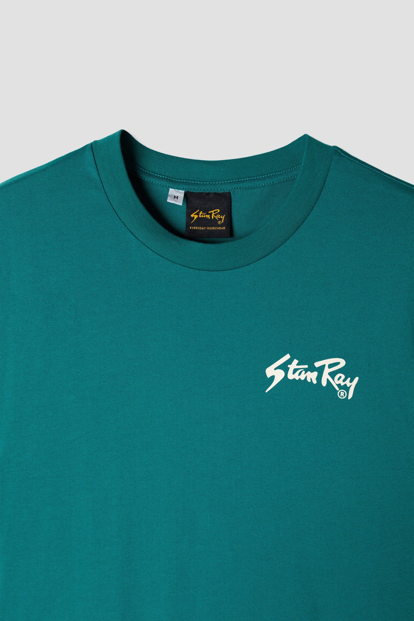 Stan Tee (White/Agave)