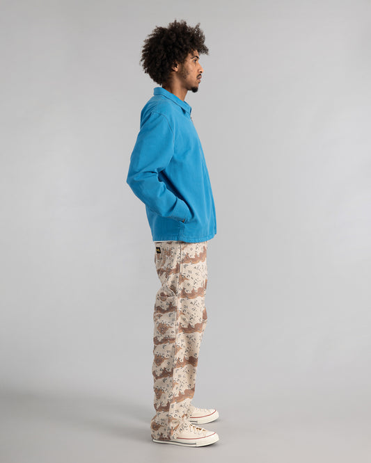 Zip Shirt (Imperial Blue Bedford Cord)