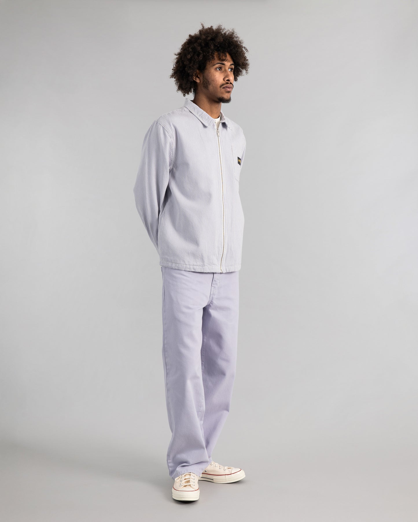 Zip Shirt (Cosmic Purple Hickory)