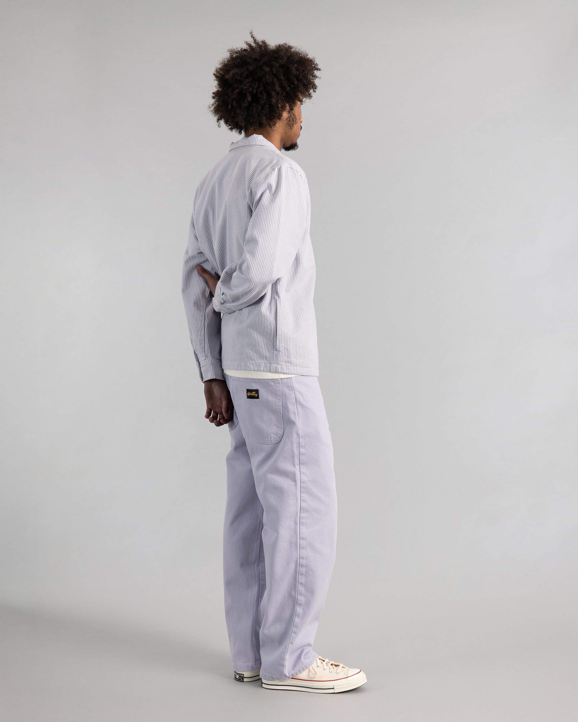 Zip Shirt (Cosmic Purple Hickory)