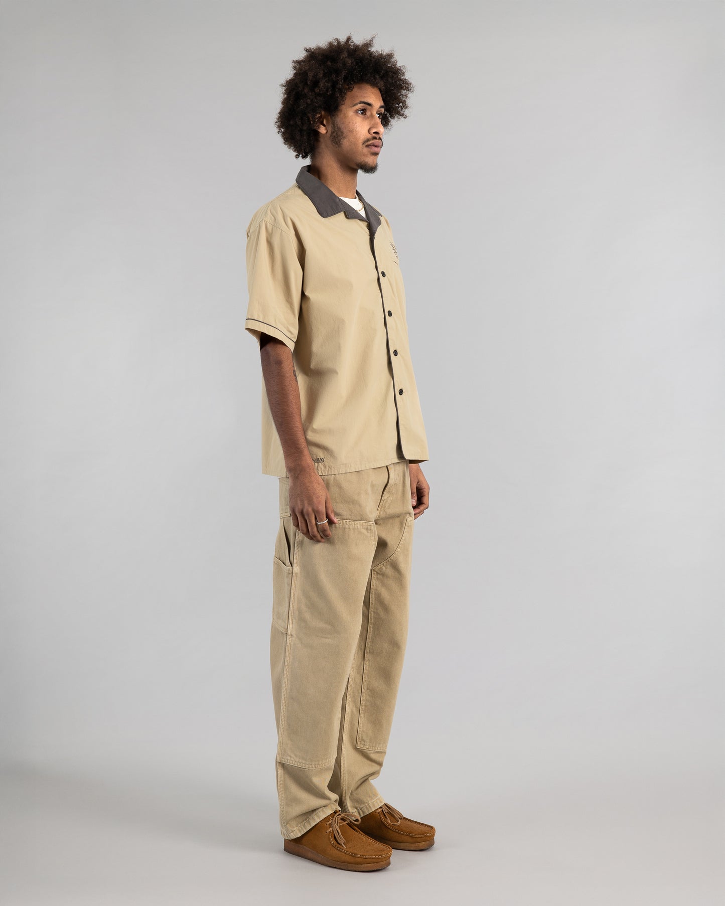 Double Knee Pant (Eucalyptus Twill)