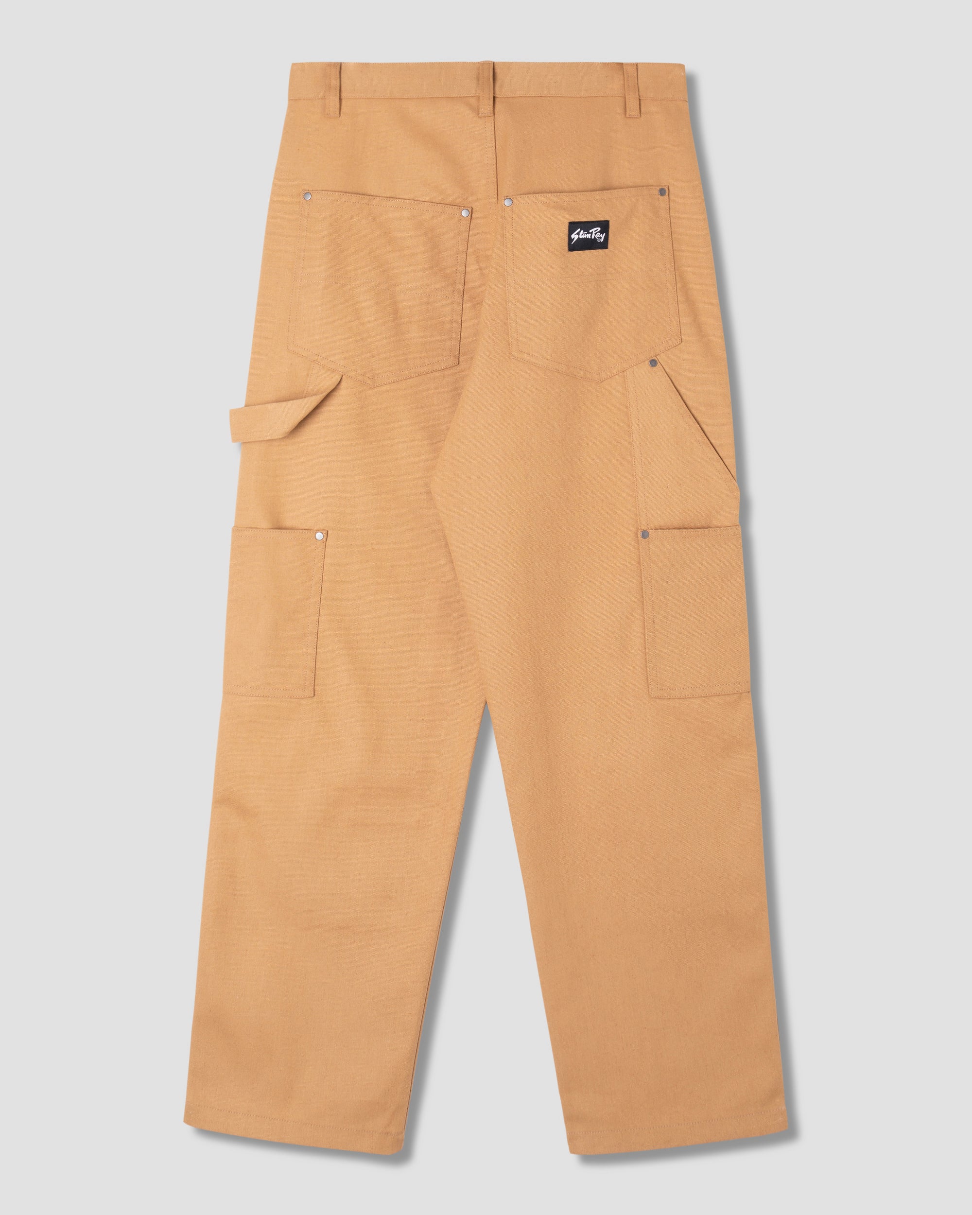 Straight Double Knee Pant (Brown)