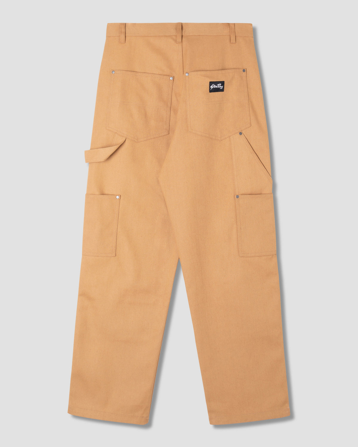 Straight Double Knee Pant (Brown)