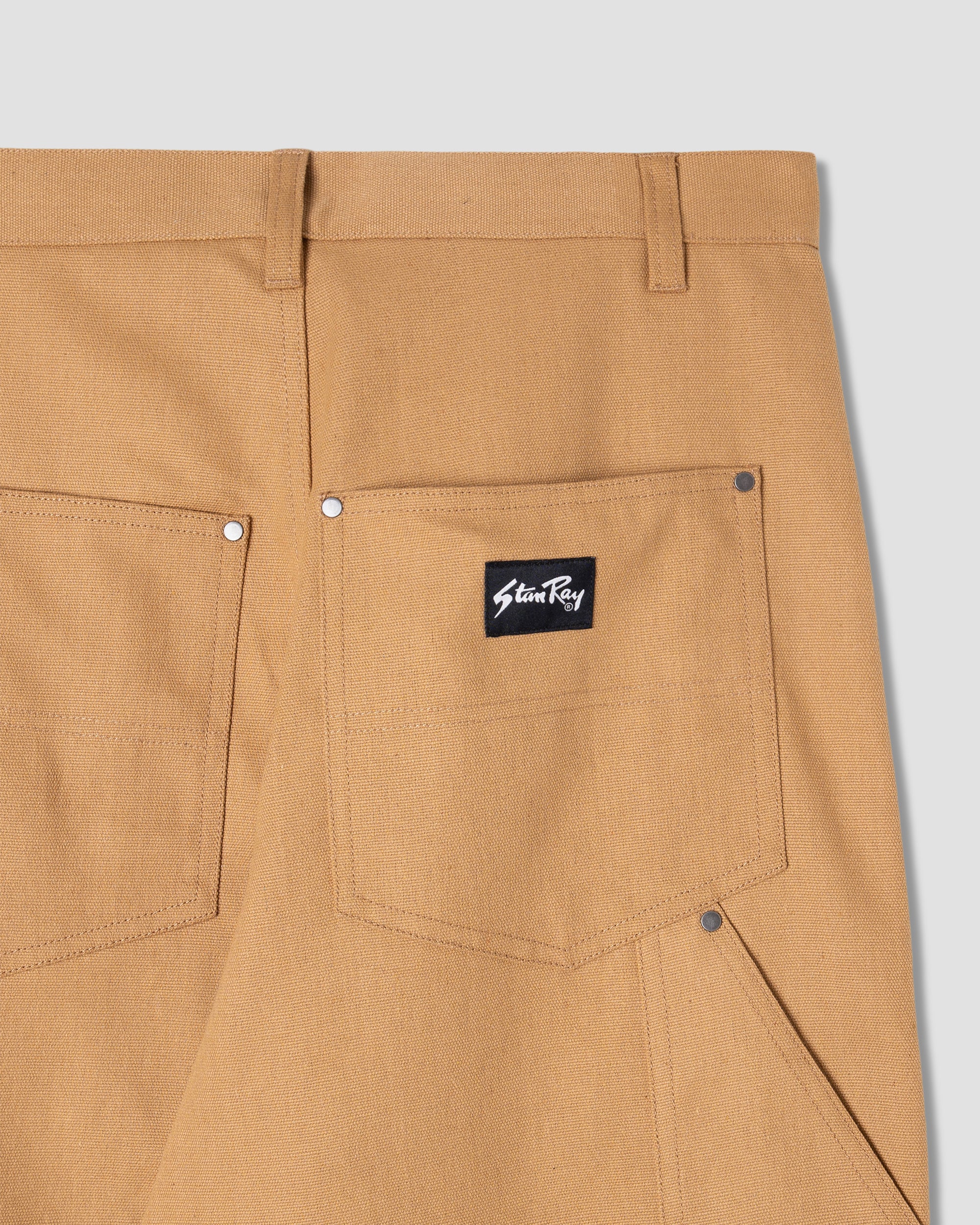 Straight Double Knee Pant (Brown)