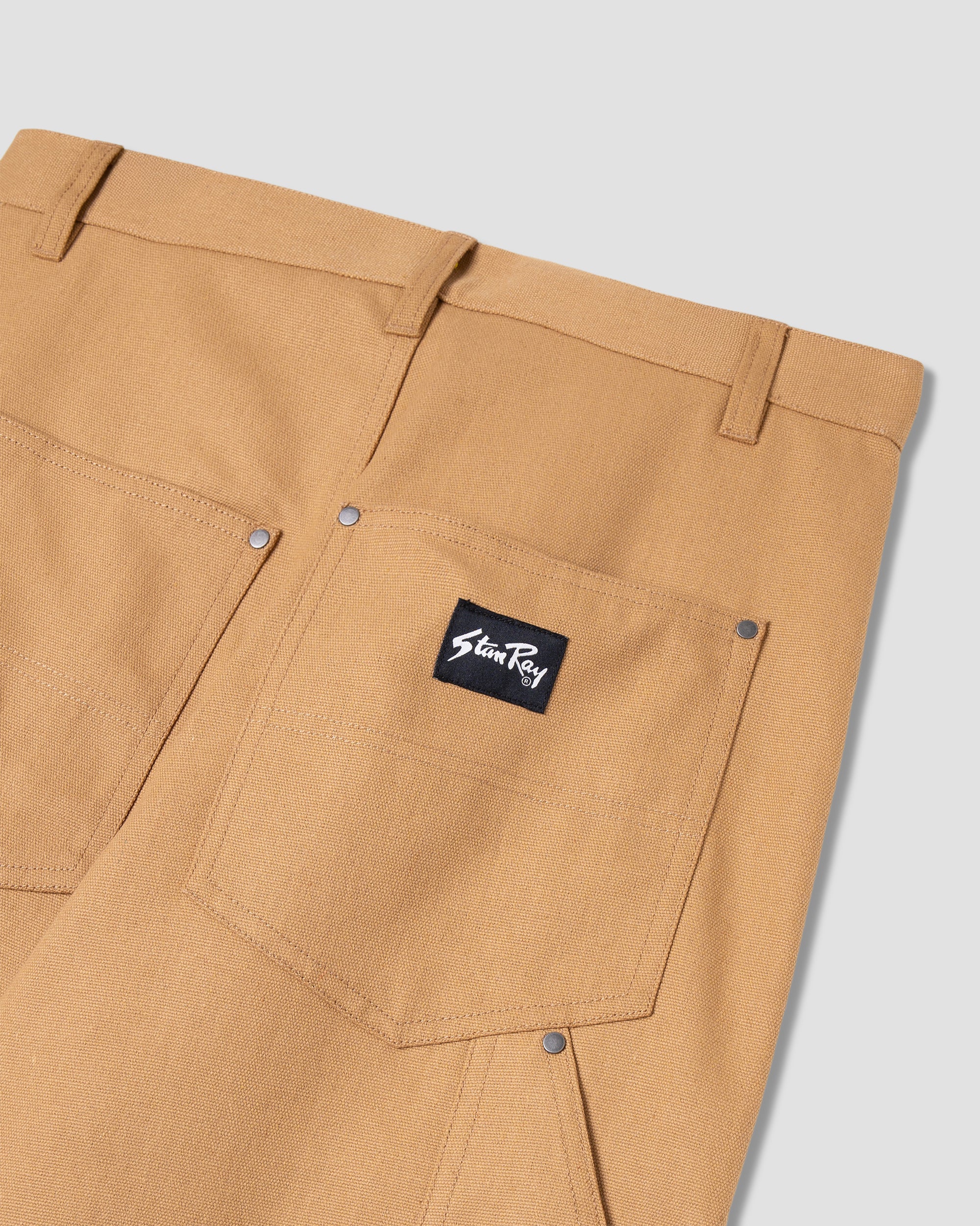 Straight Double Knee Pant (Brown)