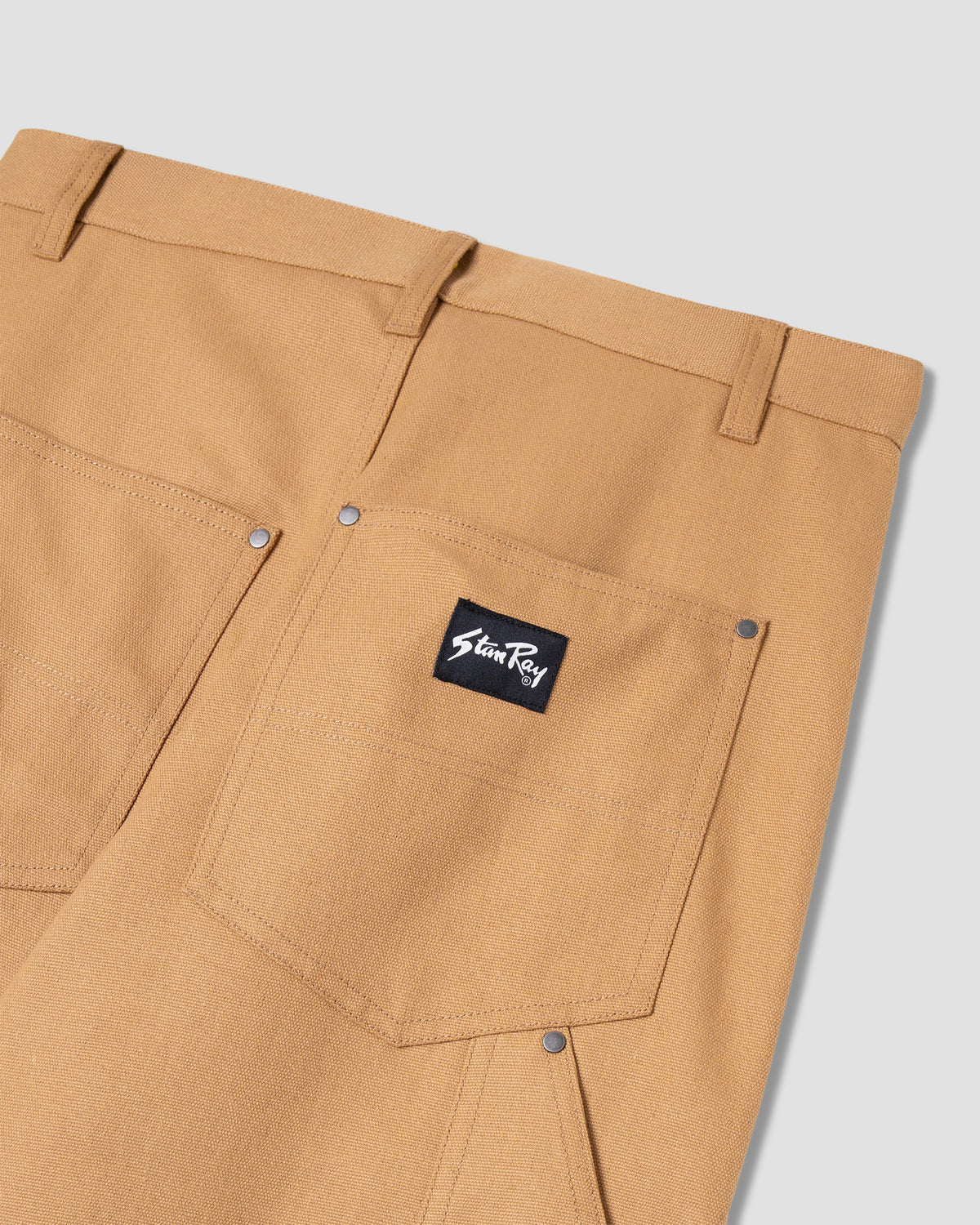Straight Double Knee Pant (Brown)