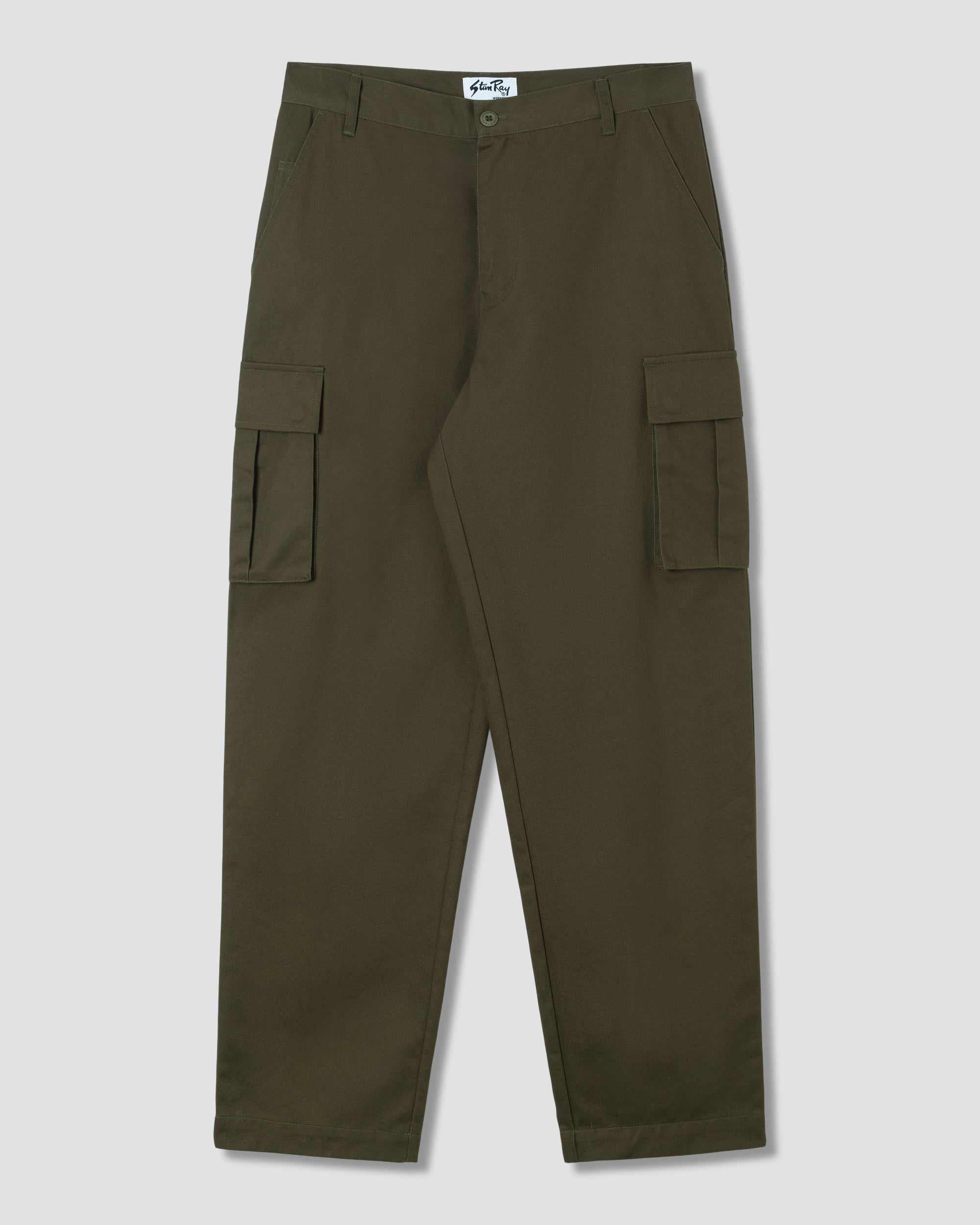 Straight Utility Cargo Pant (Olive)