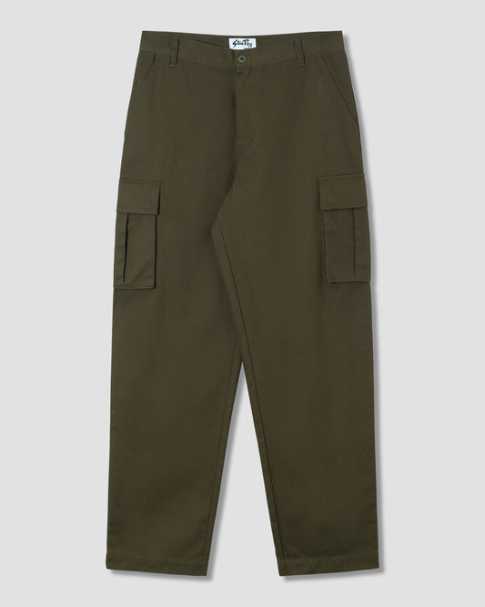 Straight Utility Cargo Pant (Olive)