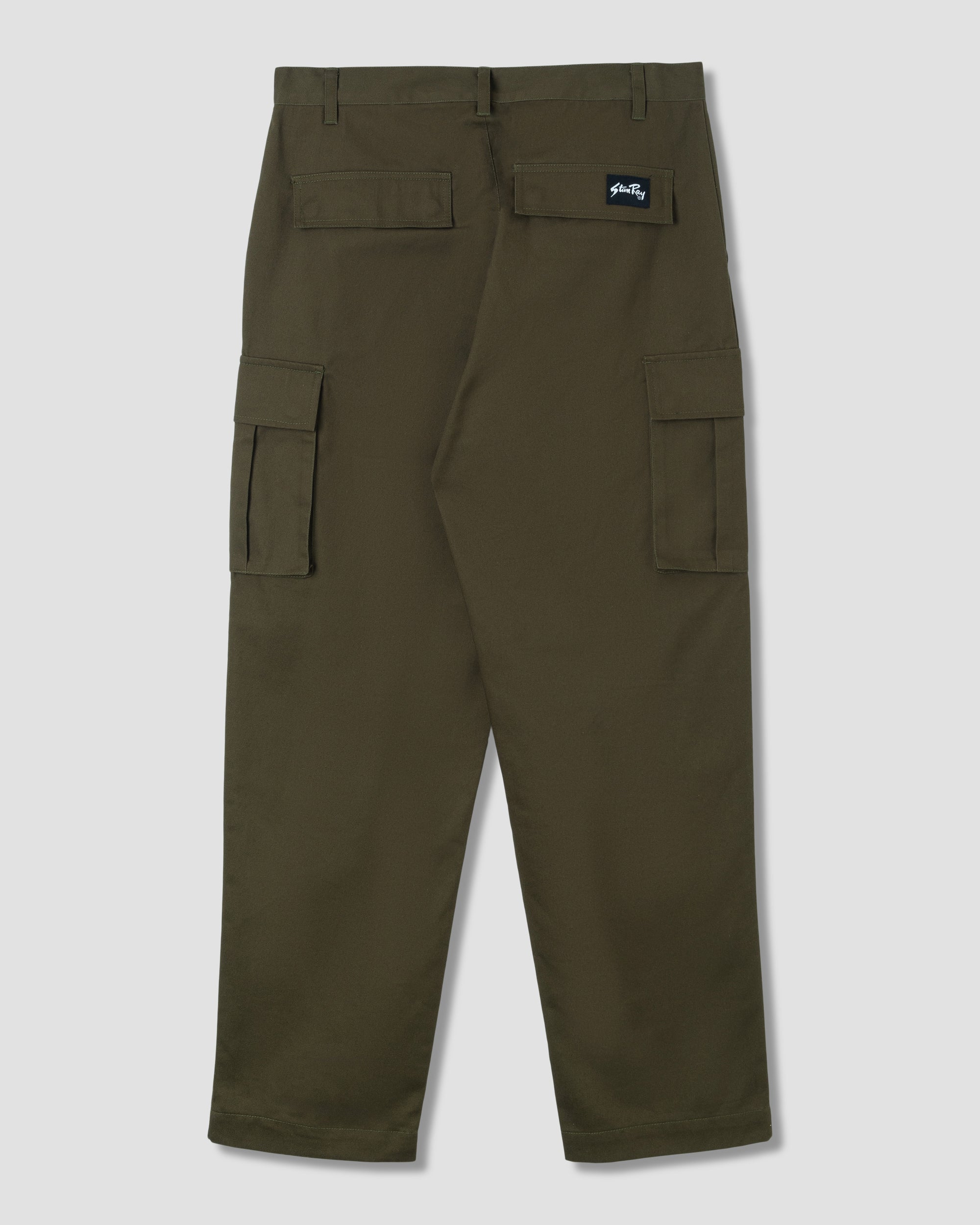 Straight Utility Cargo Pant (Olive)