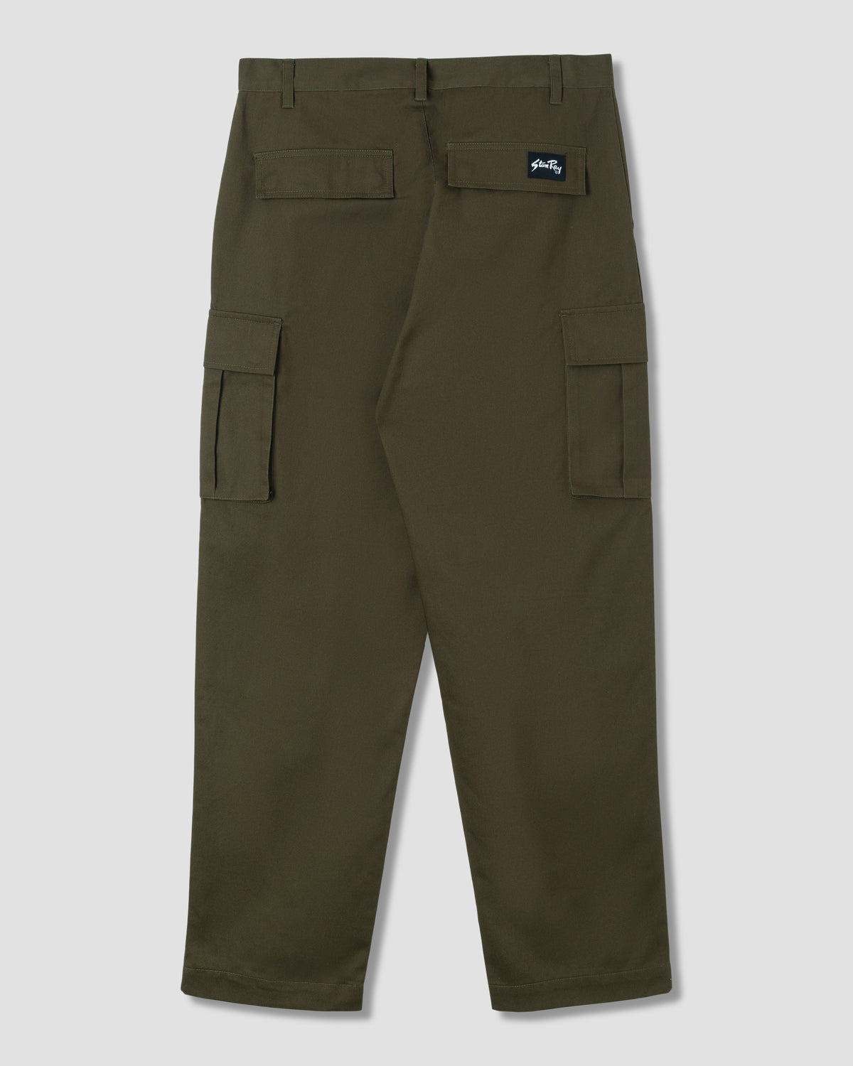 Straight Utility Cargo Pant (Olive)