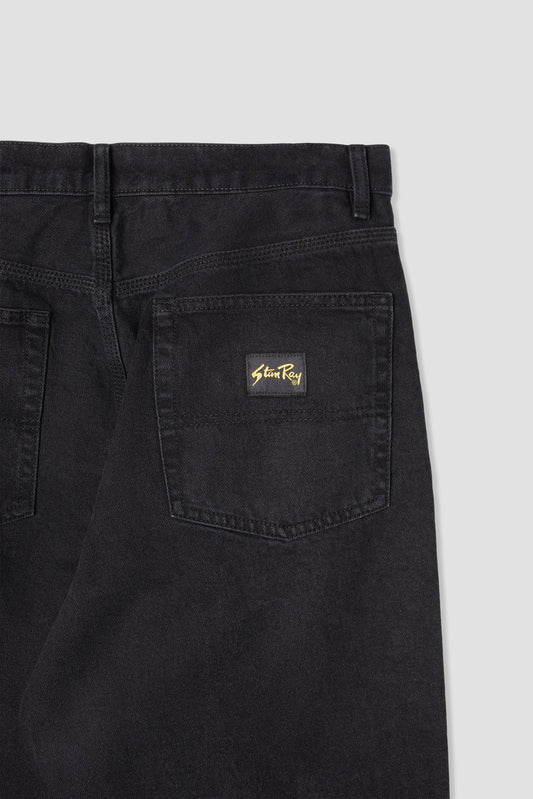 Taper 5 (Black Overdye Denim)