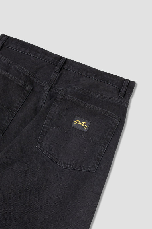 Taper 5 (Black Overdye Denim)