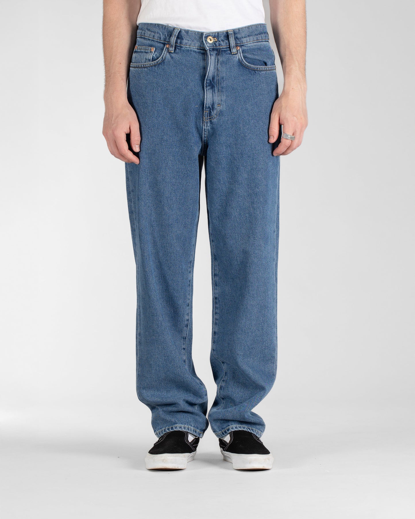 Jean Taper 5 (Denim délavé épais)