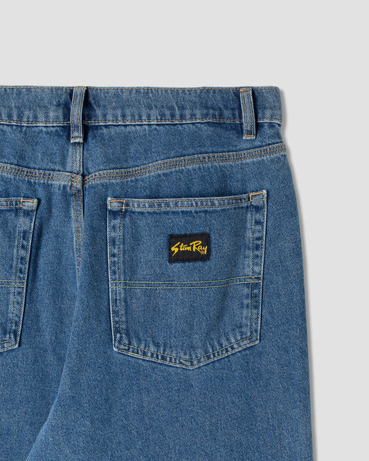 Taper 5 Jean (Heavy Stone Wash Denim)