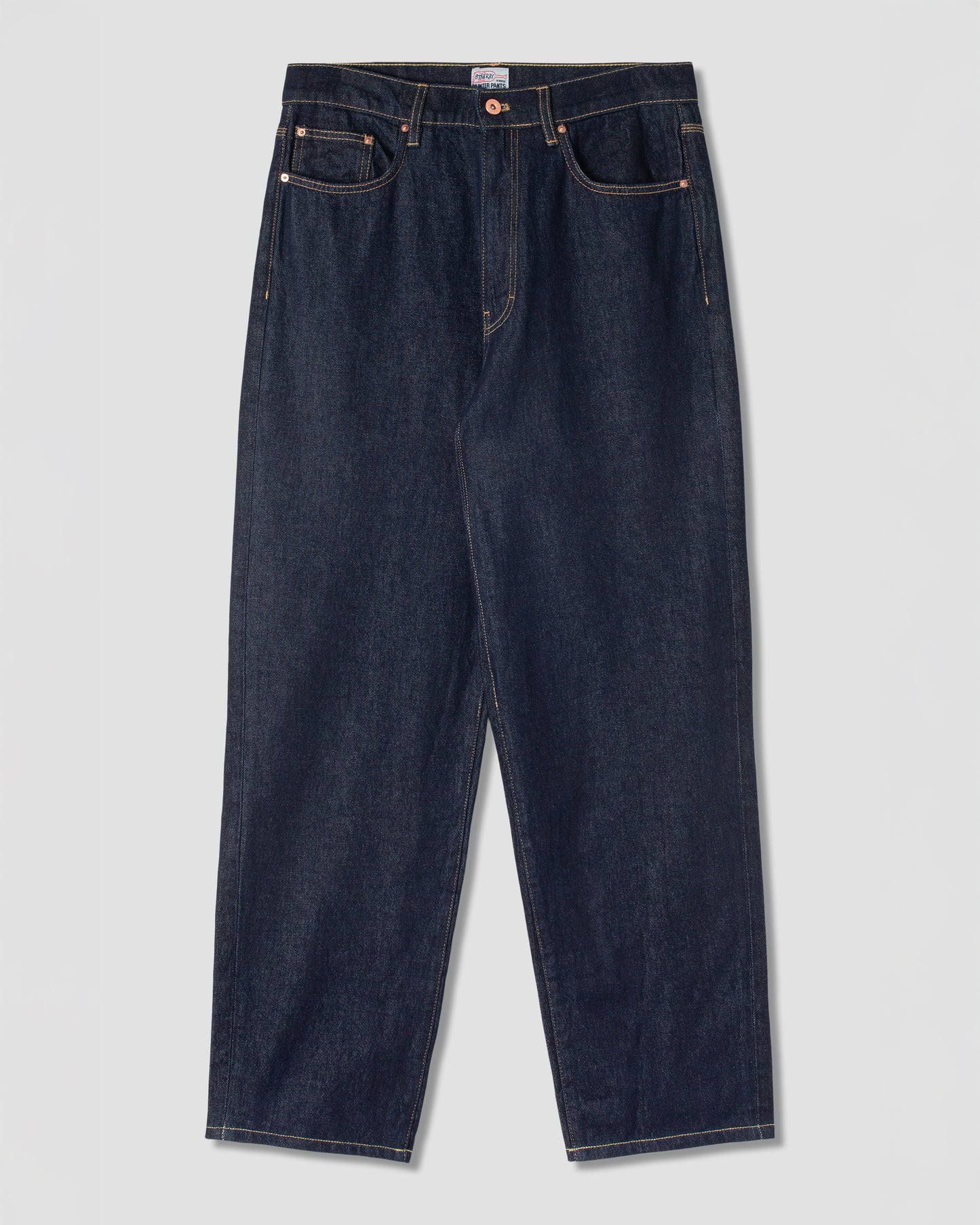 Jean Taper 5 (Denim à rinçage unique)