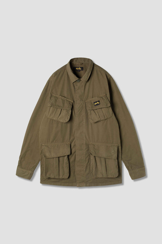 Tropical Jacket (Olive Poplin)