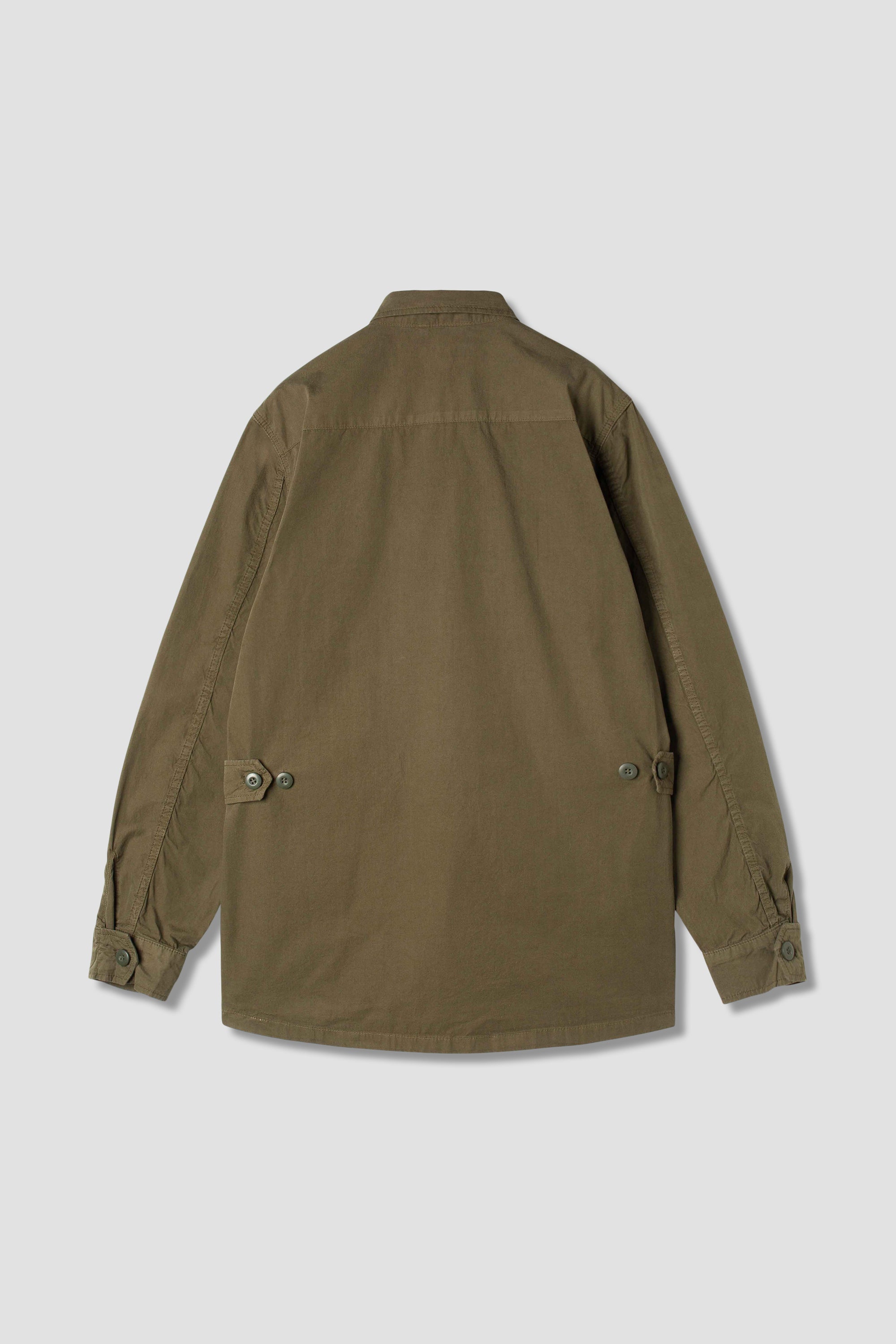 Tropical Jacket (Olive Poplin)