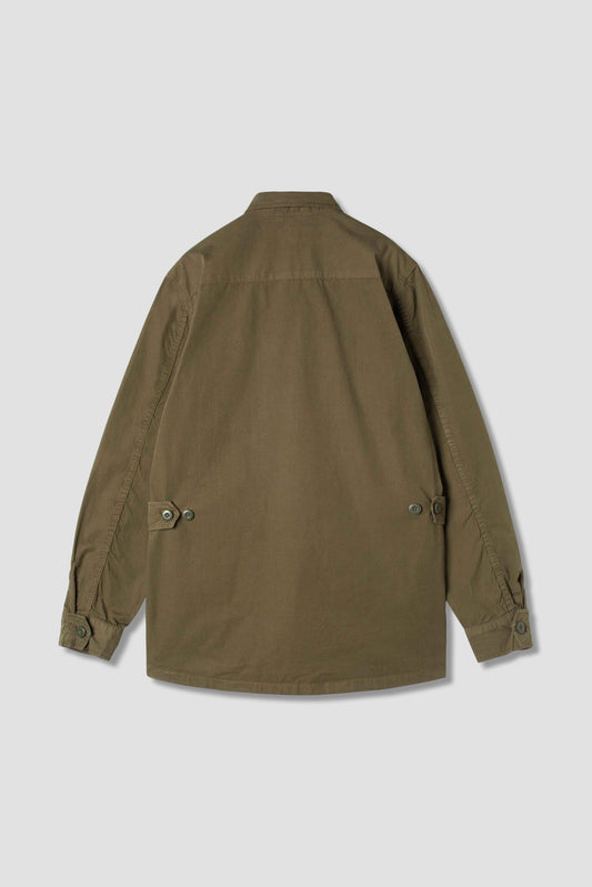 Tropical Jacket (Olive Poplin)
