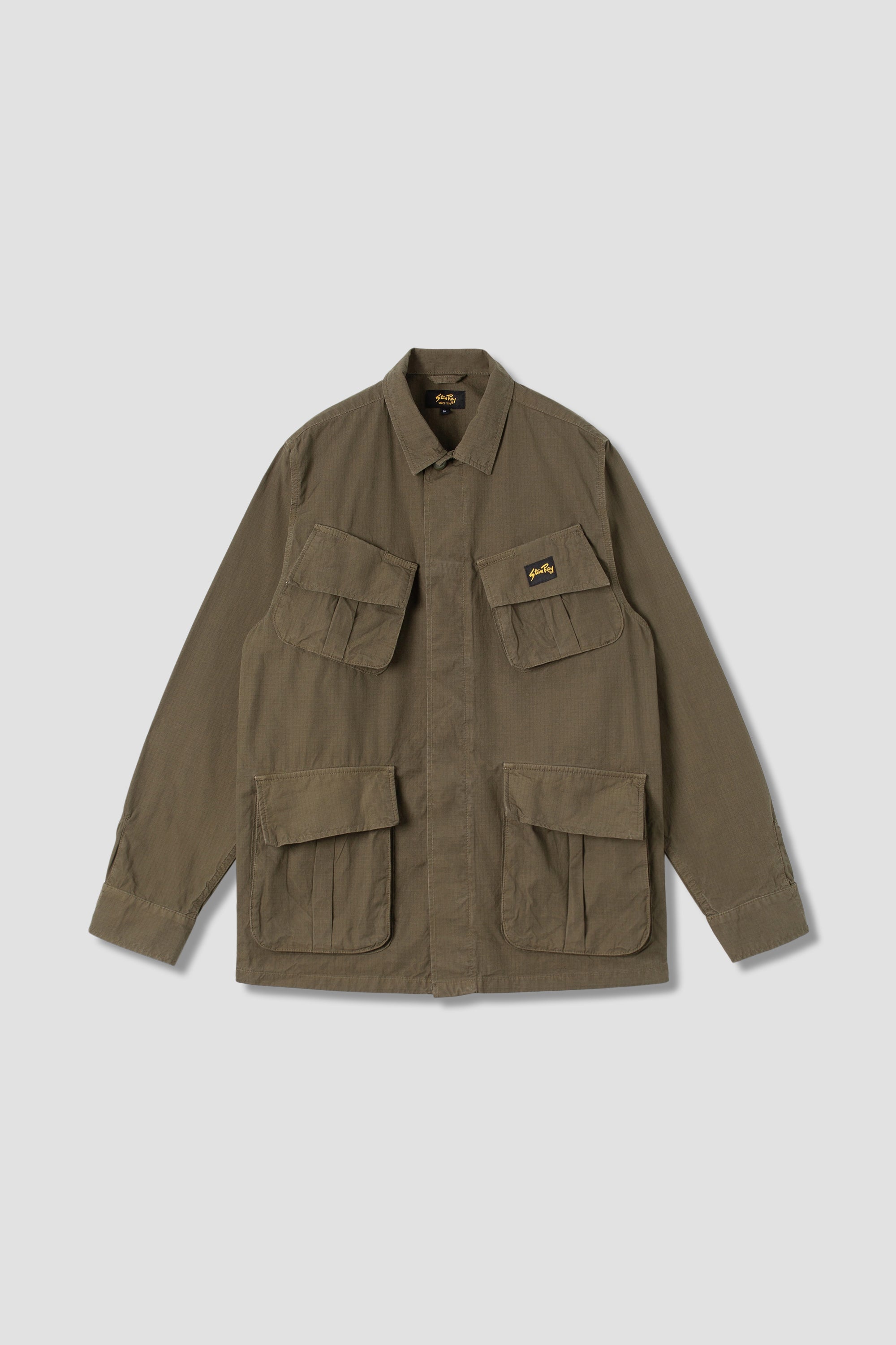 Tropical Jacket (Olive Ripstop)
