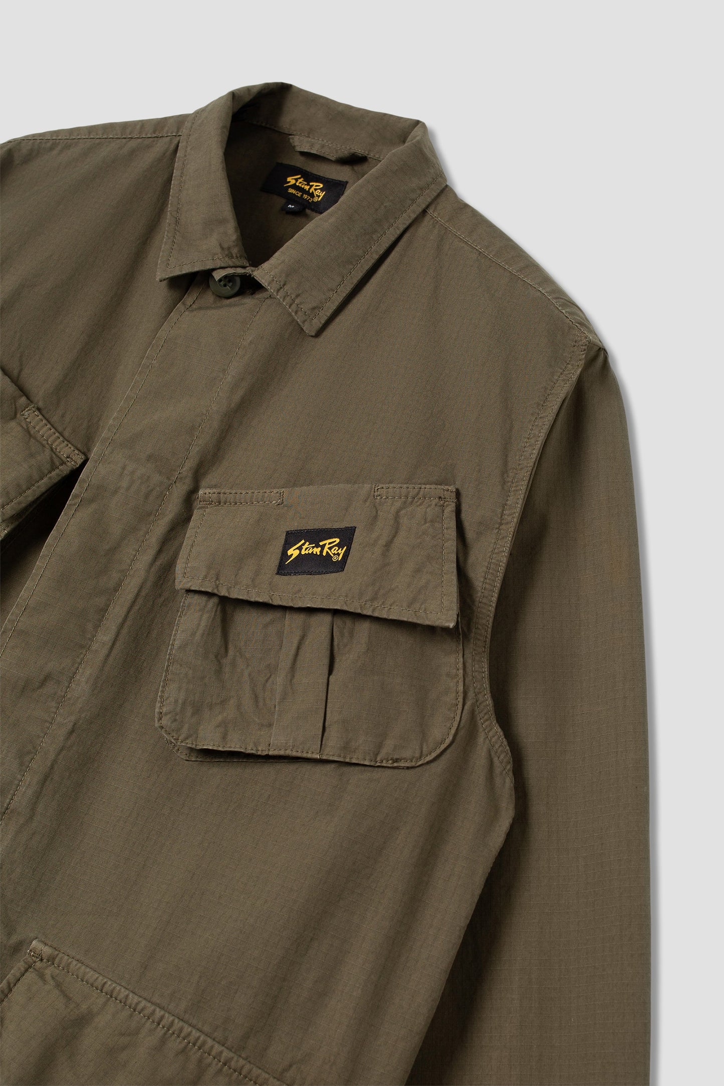 Tropical Jacket (Olive Ripstop)