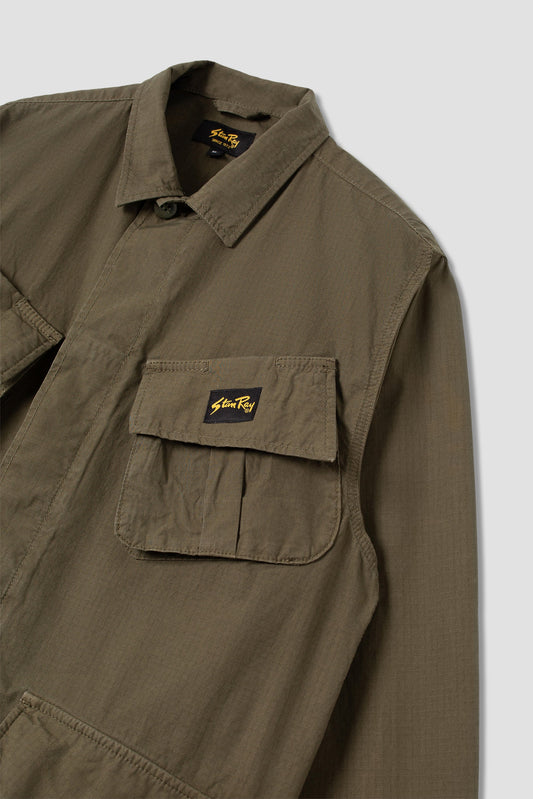 Tropical Jacket (Olive Ripstop)