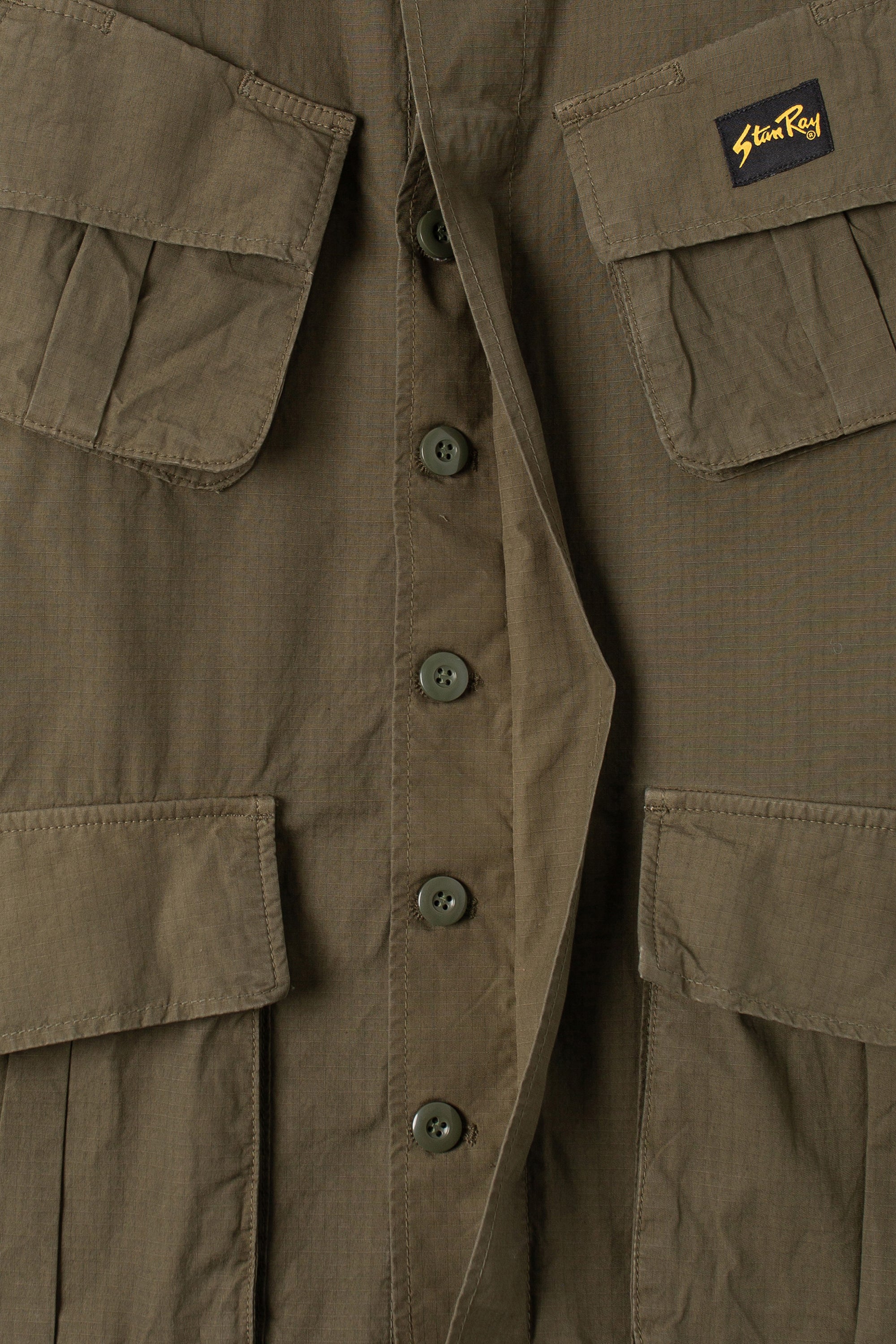 Tropical Jacket (Olive Ripstop)