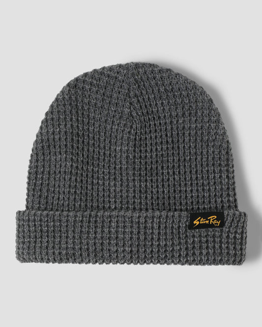Waffle Beanie (Charcoal)