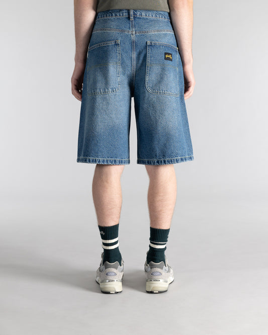 Wide 5 Short (70s Stone Denim)