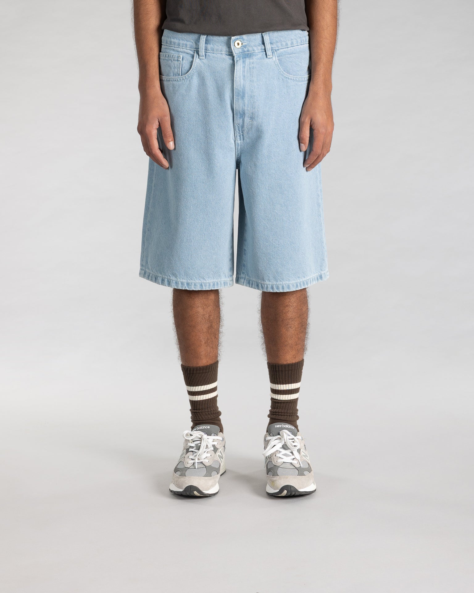 Wide 5 Short (Ice Stone Denim)