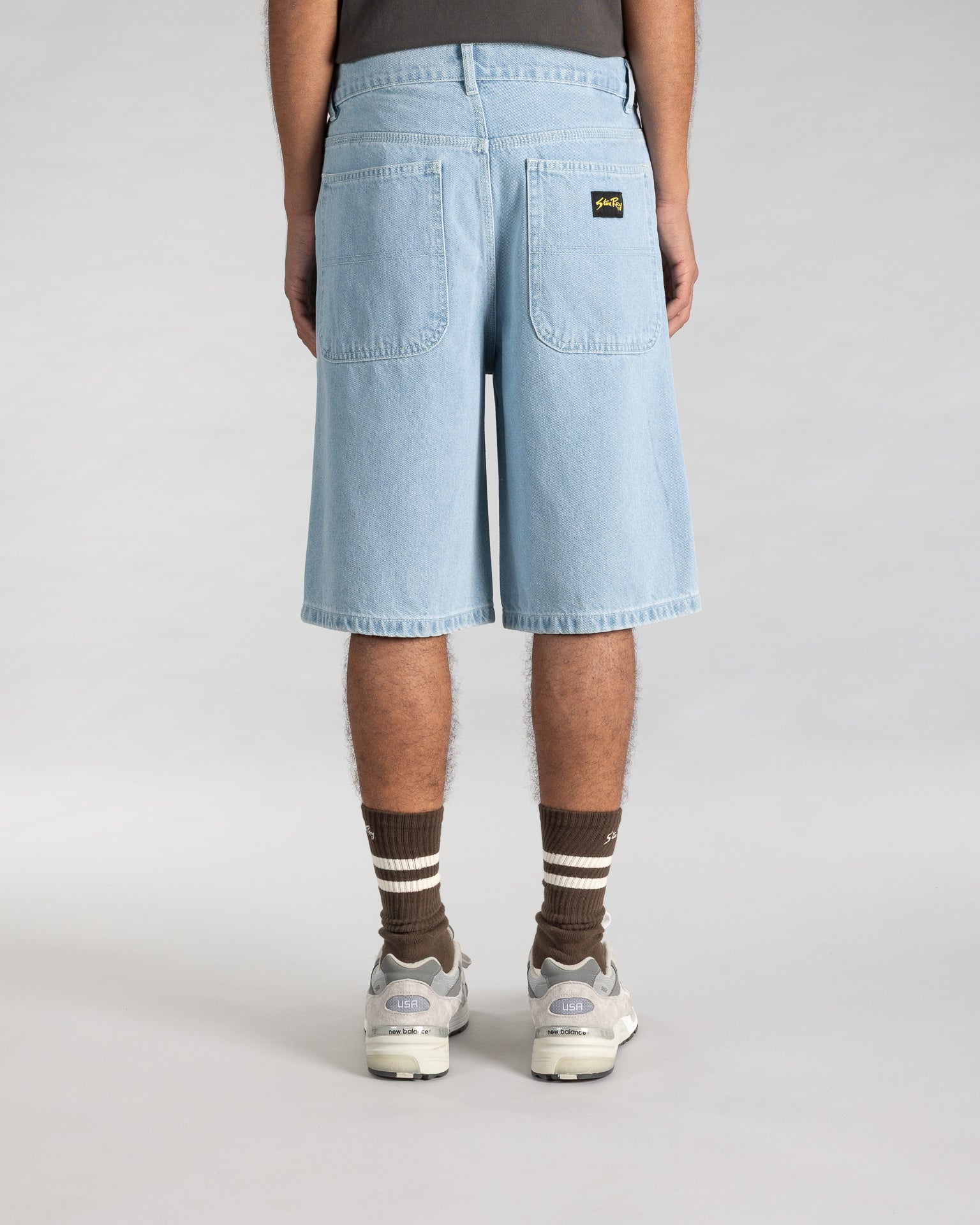 Wide 5 Short (Ice Stone Denim)