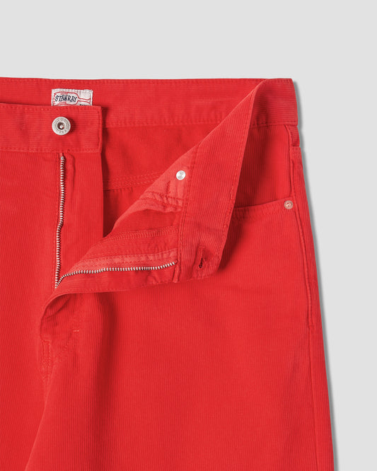 Wide 5 Jean (Aged Red Bedford Cord)