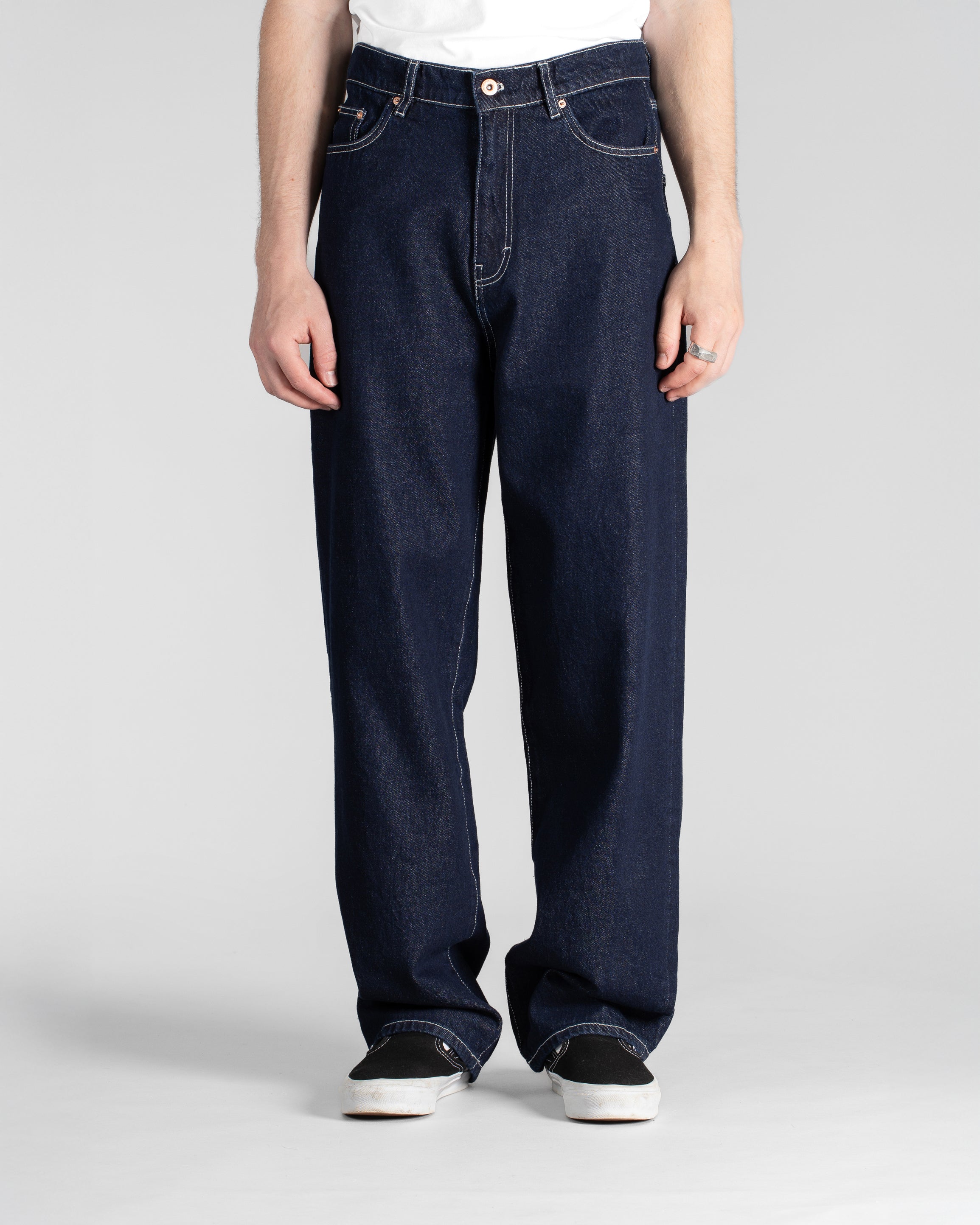 Wide 5 Jean (Denim à rinçage unique)