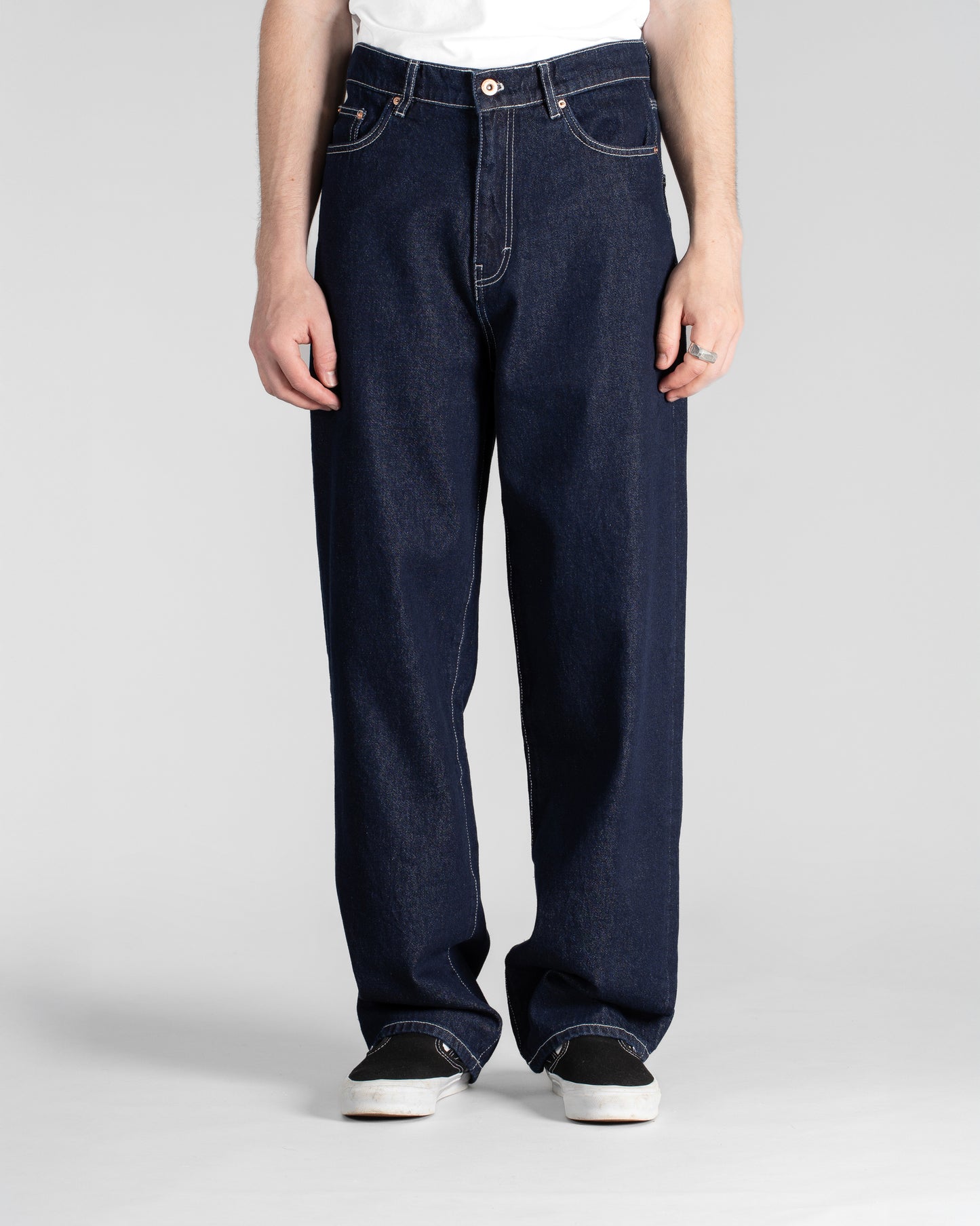 Wide 5 Jean (Denim à rinçage unique)