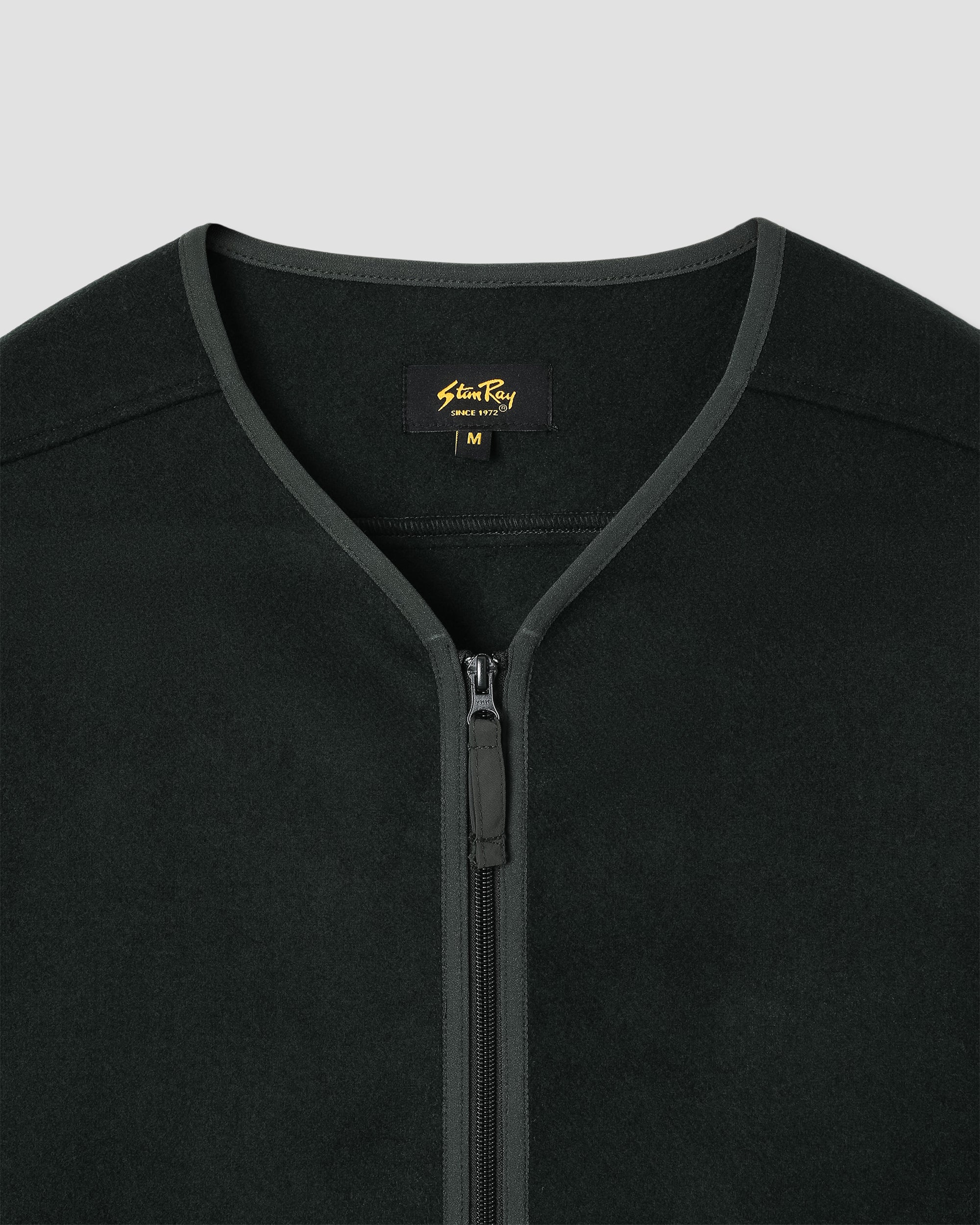 Wool Fleece Cardigan (Botanical Green)