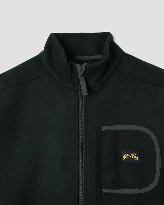 Wool Fleece Jacket (Botanical Green)